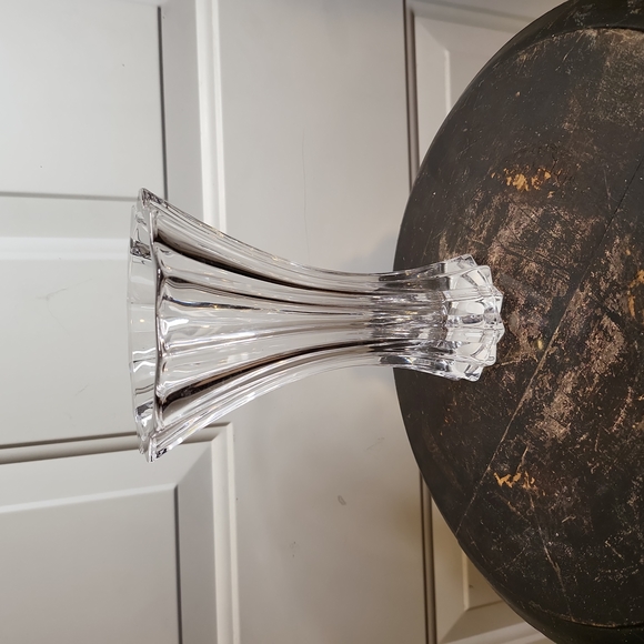 Riedel Other - Riedel Tyrol Crystal Fluted Heavy Vase 7" Germany